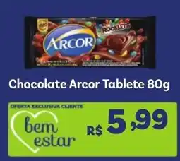 Covabra Supermercados Chocolate Arcor Tablete oferta