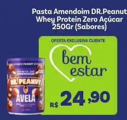 Covabra Supermercados Pasta Amendoim Dr.Peanut Whey Protein Zero Açúcar oferta