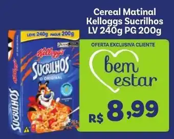 Covabra Supermercados Cereal Matinal Kellogggs Sucrilhos oferta