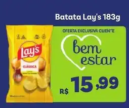Covabra Supermercados Batata Lay's oferta