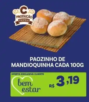 Covabra Supermercados Paozinho de mandioquinha oferta
