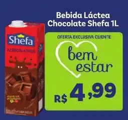 Covabra Supermercados Bebida Láctea Chocolate Shefa oferta