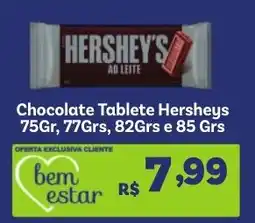 Covabra Supermercados Chocolate Tablete Hersheys oferta