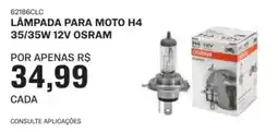 AutoZone Lâmpada para moto h4 35/35w 12v osram oferta
