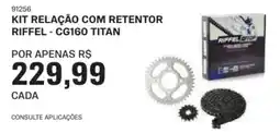 AutoZone Kit relação com retentor riffel - cg160 titan oferta