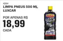 AutoZone limpa pneus 500 ml luxcar oferta