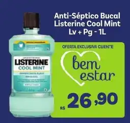 Covabra Supermercados Anti-Séptico Bucal Listerine Cool Mint oferta