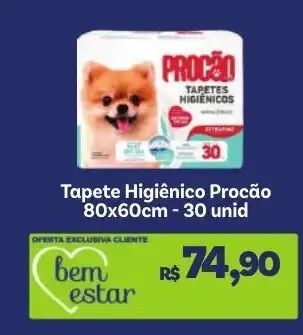 Covabra Supermercados Tapete higiênico proção oferta