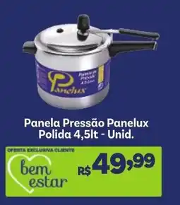 Covabra Supermercados Panela pressão panelux polida 4,5lt oferta