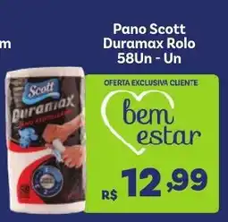 Covabra Supermercados Pano scott duramax rolo oferta