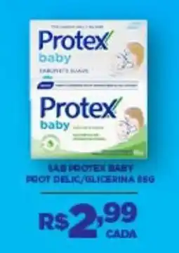 DB Supermercados Sab protex baby prot delic/glicerina 88g oferta