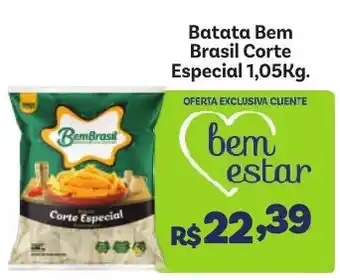 Covabra Supermercados Batata bem brasil corte especial oferta