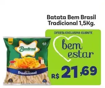 Covabra Supermercados Batata bem brasil tradicional oferta