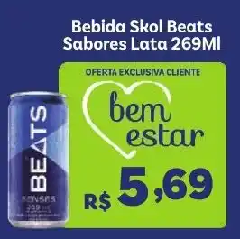 Covabra Supermercados Bebida Skol Beats Sabores Lata oferta