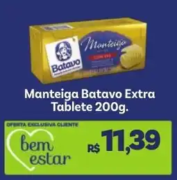 Covabra Supermercados Manteiga Batavo Extra Tablete oferta