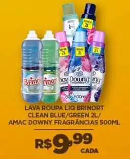 DB Supermercados Lava roupa liq brinort clean blue/green oferta