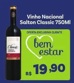 Covabra Supermercados Vinho Nacional Salton Classic oferta