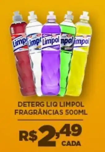 DB Supermercados Deterg liq limpol fragrâncias oferta