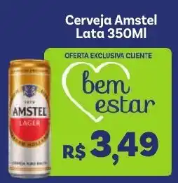 Covabra Supermercados Cerveja Amstel Lata oferta