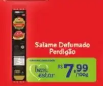 Covabra Supermercados Salame Defumado Perdigão oferta
