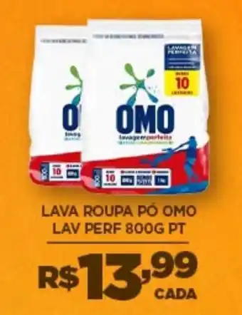 DB Supermercados Lava roupa pó omo lav perf oferta