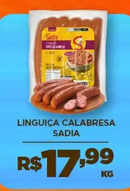 DB Supermercados Linguiça calabresa sadia oferta