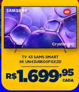 DB Supermercados tv 43 sams smart oferta