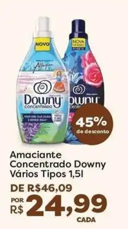 Mercadinhos São Luiz Amaciantes concentrado downy vários tipos oferta