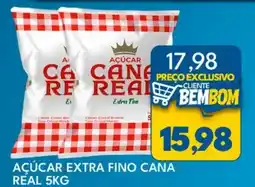Rancho Bom Supermercados Açúcar extra fino cana real oferta