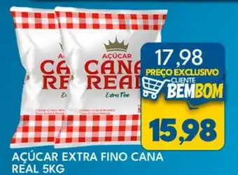 Rancho Bom Supermercados Açúcar extra fino cana real oferta