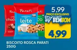 Rancho Bom Supermercados Biscoito rosca parati oferta