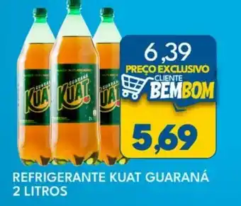 Rancho Bom Supermercados Refrigerante kuat guaraná oferta