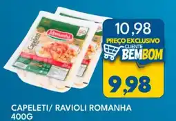 Rancho Bom Supermercados Capeleti/ ravioli romanha oferta