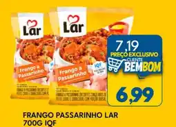 Rancho Bom Supermercados Frango passarinho lar oferta