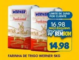 Rancho Bom Supermercados Farinha de trigo werner oferta