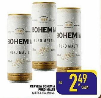 Mercantil Rodrigues Cerveja bohemia puro malte 350ml oferta