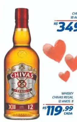 RECIBOM Whisky chivas regal 12 anos oferta