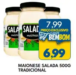 Rancho Bom Supermercados Maionese salada tradicional oferta