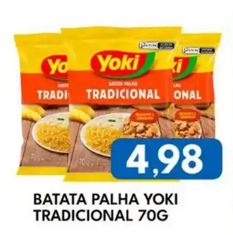 Rancho Bom Supermercados batata palha yoki tradicional oferta