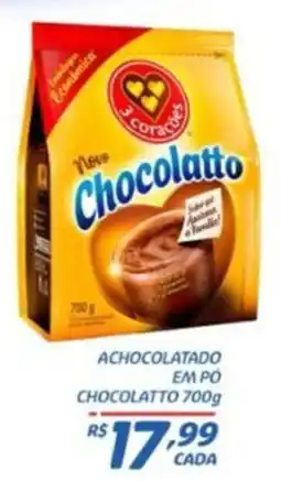 RECIBOM Achocolatado em pó chocolatto oferta