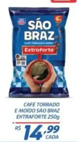 RECIBOM Café torrado e moído são braz extraforte oferta