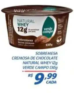 RECIBOM sobremesa cremosa de chocolate natural whey oferta