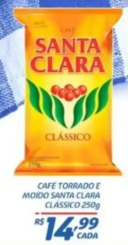 RECIBOM Café torrado e moído santa clara clássico oferta