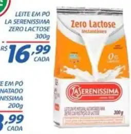 RECIBOM Leite em pó la serenissima zero lactose oferta