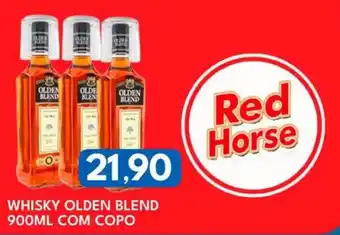Rancho Bom Supermercados Whisky olden blend oferta