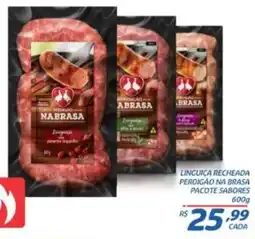 RECIBOM Linguiça recheada perdigão na brasa oferta