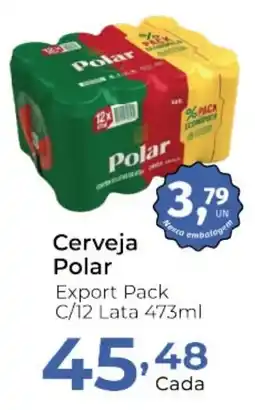 Super Kan Cerveja Polar Export Pack oferta