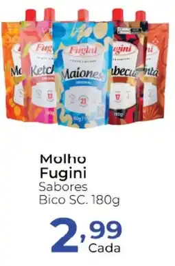 Super Kan molho fugini sabores oferta