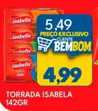Rancho Bom Supermercados torrada isabela oferta