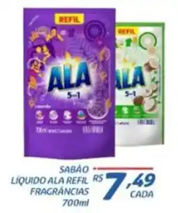 RECIBOM Sabão líquido ala refil fragrâncias oferta